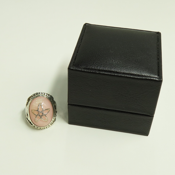 実際に弊社で買取させて頂いたALEX STREETER/アレックスストリーター エンジェルハートリング チェリーブロッサム 桜/15号の画像 8枚目