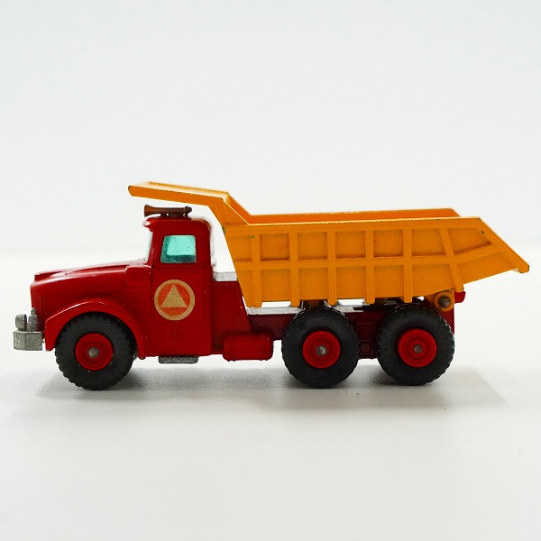 実際に弊社で買取させて頂いたMATCHBOX/マッチボックス K-19 KING SIZE SCAMMELL TIPPER TRUCK/スキャメル ティッパートラック ミニカーの画像 3枚目