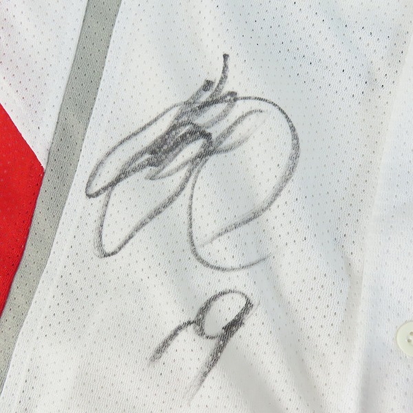 実際に弊社で買取させて頂いた(1)ZETT×BEAMS/ゼット×ビームス 東京ヤクルトスワローズ レプリカユニフォーム #19 石川雅規 YSRP2/フリー（XL）の画像 6枚目