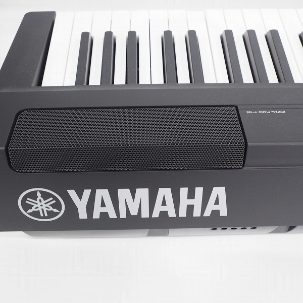 実際に弊社で買取させて頂いた★YAMAHA/ヤマハ P-125B 88鍵盤 電子ピアノ ブラック 2020年製 ペダル/ACアダプター付き【動作確認済】の画像 5枚目