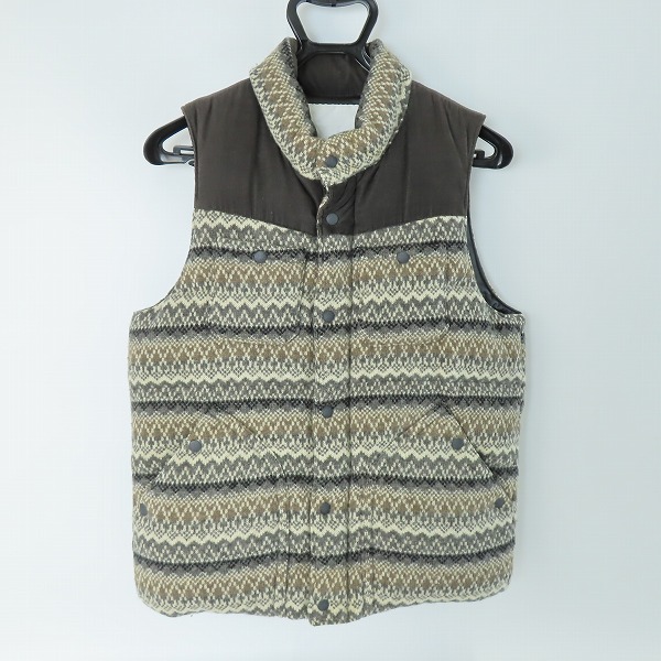実際に弊社で買取させて頂いたWHITE MOUNTAINEERING/ホワイトマウンテニアリング WINDSTOPPERウールダウンベストWM1373229/1