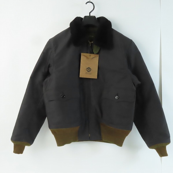 実際に弊社で買取させて頂いた【未使用】BUZZ RICKSON'S/バズリクソンズ AVIATION ASSOCIATES JUNGLE CLOTH G-1 フライトジャケット BR14935/44