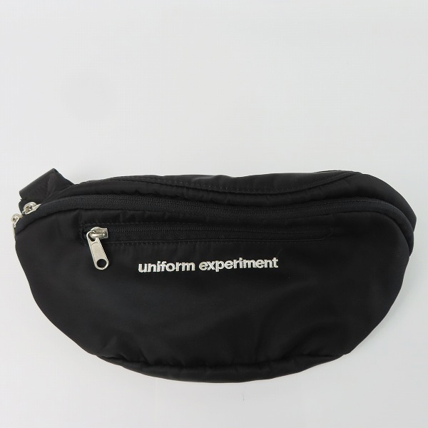 実際に弊社で買取させて頂いたuniform experiment/ユニフォームエクスペリメント ボディバッグ ブラック
