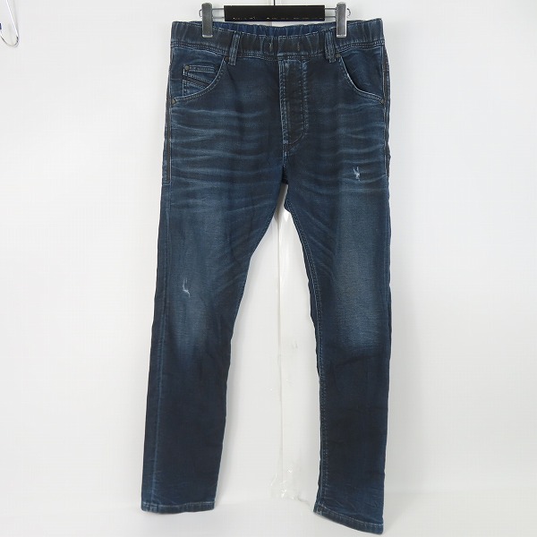 実際に弊社で買取させて頂いたDIESEL/ディーゼル Jogg Jeans/ジョグ ジーンズ スウェットデニムパンツ KROOLEY-NE/30