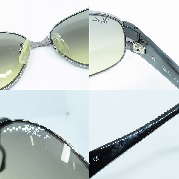 実際に弊社で買取させて頂いたRay-Ban/レイバン 偏光レンズ サングラス/アイウェア RB3406 004/T3の画像 6枚目