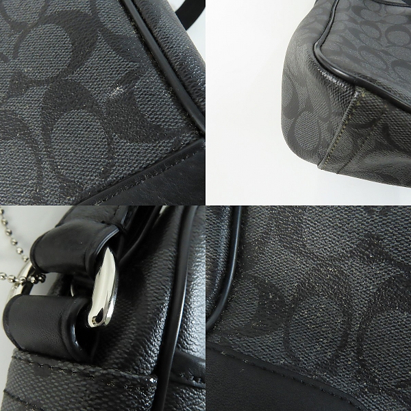 実際に弊社で買取させて頂いたCOACH/コーチ シグネチャー ショルダーバッグ F71167の画像 7枚目