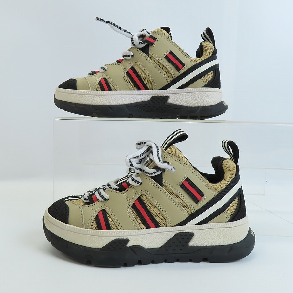 実際に弊社で買取させて頂いたBURBERRY LONDON ENGLAND/バーバリー ロンドン イングランド スニーカー/EU27の画像 3枚目