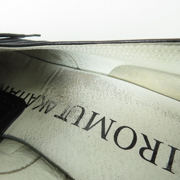 実際に弊社で買取させて頂いたHIROMU TAKAHARA/ヒロムタカハラ バターナイフ シューズ 41の画像 6枚目