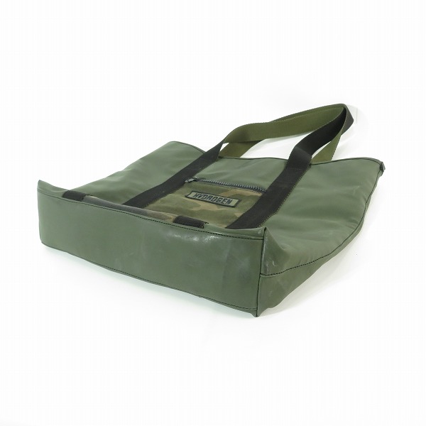 実際に弊社で買取させて頂いたHYDROGEN/ハイドロゲン  PVC 迷彩柄 カモフラ トートバッグ の画像 2枚目