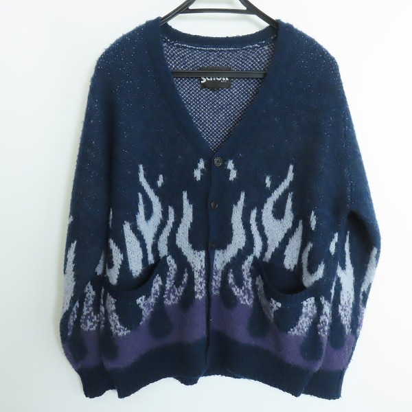 実際に弊社で買取させて頂いたSCHOTT/ショット FIRE MOHAIR CARDIGAN/ ファイヤー モヘア カーディガン ニット 3124032/L