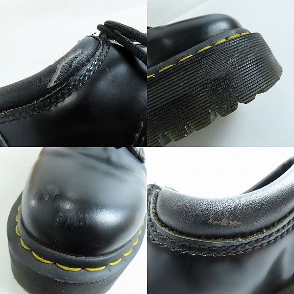 実際に弊社で買取させて頂いたDr.Martens/ドクターマーチン 5ホール レザーシューズ 8053 QUAD 24690001/UK6の画像 6枚目