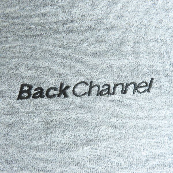実際に弊社で買取させて頂いたBack Channel/バックチャンネル ハーフボタン プルオーバー パーカー/Lの画像 4枚目