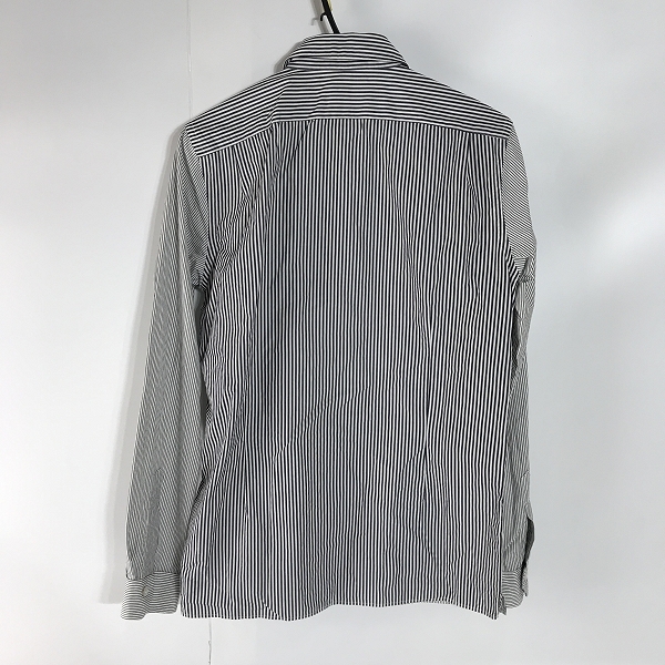 実際に弊社で買取させて頂いたPaul Smith/ポールスミス ストライプ 胸ポケット 長袖シャツ/Lの画像 1枚目