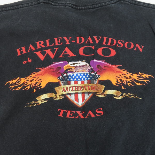 実際に弊社で買取させて頂いたHARLEY DAVIDSON/ハーレーダビッドソン プリント Tシャツ ブラック/Mの画像 5枚目