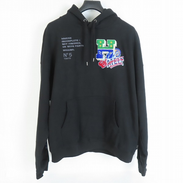 実際に弊社で買取させて頂いたHYSTERIC GLAMOUR×genzai/ヒステリックグラマー×ゲンザイ Sagara Collage Hoodie プルオーバーパーカー GZ1184/XL