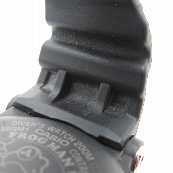 実際に弊社で買取させて頂いたG-SHOCK/Gショック FROGMAN/フロッグマン Bluetooth ソーラー電波時計 GWF-A1000-1AJFの画像 4枚目