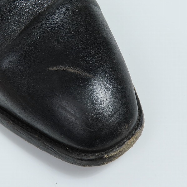 実際に弊社で買取させて頂いたSAINT LAURENT PARIS/サンローランパリ  19SS バックル装飾ワイアットハーネスブーツ 553604/40の画像 8枚目