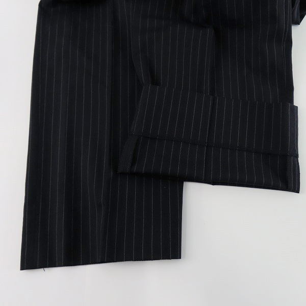 実際に弊社で買取させて頂いたGIORGIO ARMANI/ジョルジオアルマーニ セットアップ スーツ ストライプ ジャケット/パンツ 50の画像 4枚目