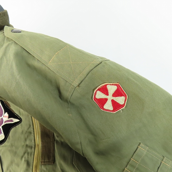 実際に弊社で買取させて頂いたBUZZ RICKSON'S/バズリクソンズ L-2 シビリアンモデル フライトジャケット BR13904 /38の画像 6枚目