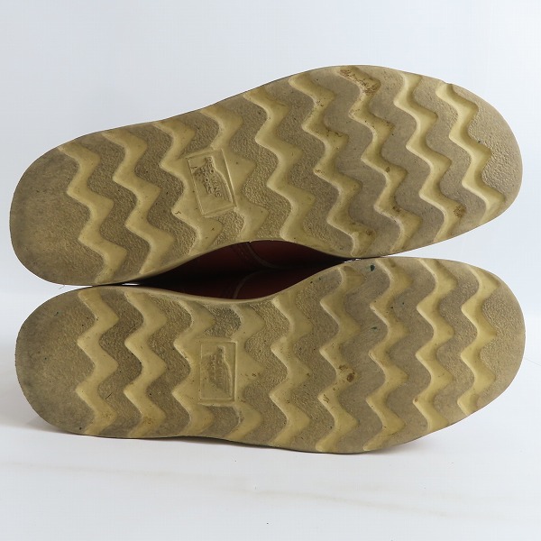 実際に弊社で買取させて頂いたRED WING/レッドウィング 犬タグ アイリッシュ セッターブーツ 00875-2 7.5 Eの画像 2枚目