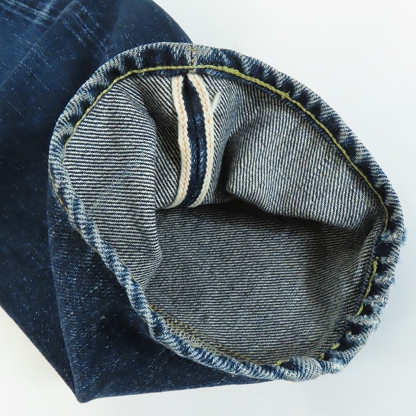 実際に弊社で買取させて頂いたTHE FLAT HEAD/フラットヘッド 15周年限定 20oz 2015 15th Anniversary デニムパンツ /W34 L36の画像 4枚目