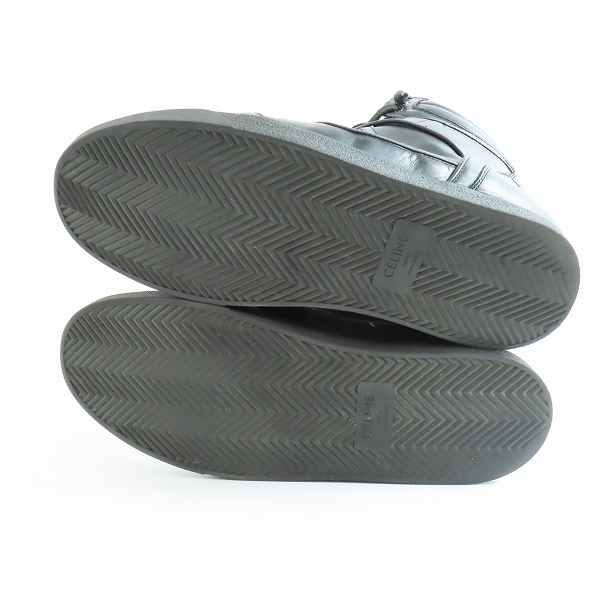 実際に弊社で買取させて頂いたCELINE/セリーヌ BREAK/ブレイク ハイカットスニーカー MU1109/43の画像 2枚目