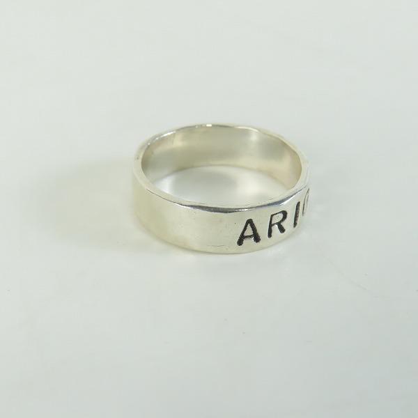 実際に弊社で買取させて頂いたHOLLYWOOD RANCH MARKET/ハリウッドランチマーケット ARIGATO リング /8-8.5号の画像 4枚目