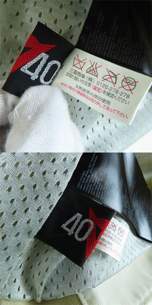 実際に弊社で買取させて頂いたFIAT×DAINESE×HYDROGEN/フィアット×ダイネーゼ×ハイドロゲン ライダース レーシングジャケット/40の画像 3枚目