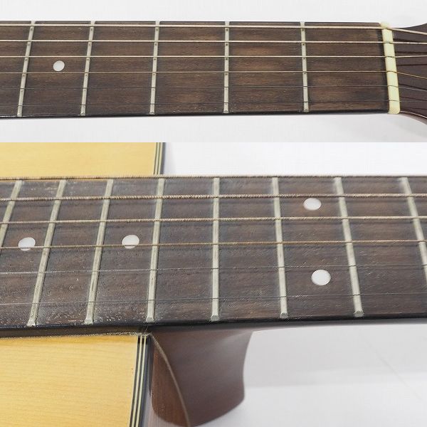 実際に弊社で買取させて頂いた★Morris/モーリス MD-502/MD502 幌馬車ラベル アコースティックギター/アコギ の画像 3枚目