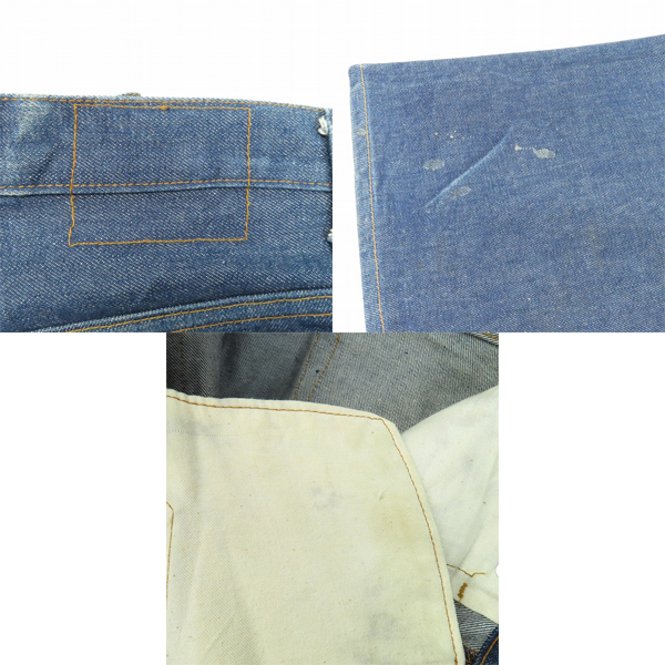 実際に弊社で買取させて頂いたLEVIS/リーバイス 517-0217 ビッグE 刻印8 デニムパンツ/ヴィンテージ/タロンジップ W34L32の画像 8枚目