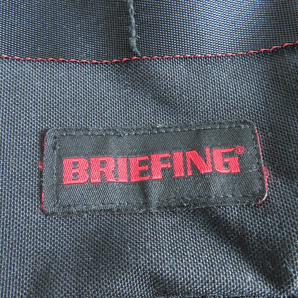 実際に弊社で買取させて頂いたBRIEFING/ブリーフィング ANA機内販売 ショルダーバック ブラックの画像 5枚目