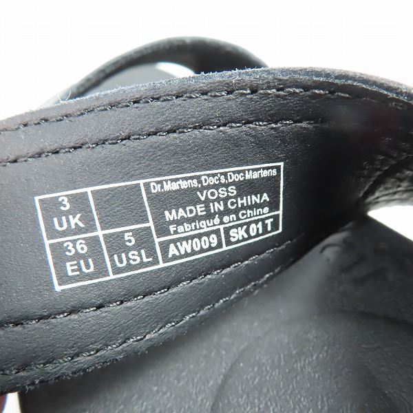 実際に弊社で買取させて頂いたDr.Martens/ドクターマーチン VOSS サンダル UK3の画像 5枚目
