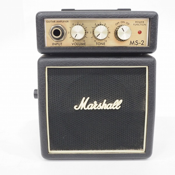 実際に弊社で買取させて頂いたMarshall/マーシャル MS-2 ミニアンプ ギターアンプ【動作確認済】
