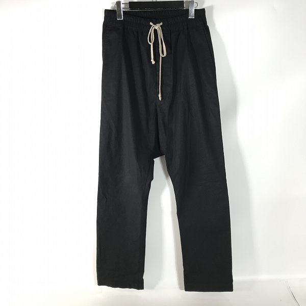 実際に弊社で買取させて頂いたRick Owens/リックオウエンス 17AW DRAWSTRING LONG/サルエルパンツ RF00M6380-TE/48