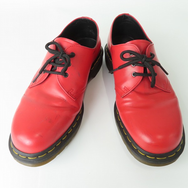 実際に弊社で買取させて頂いたDr. Martens/ドクターマーチン 3ホール レザーシューズ タイ製 AW006/UK9