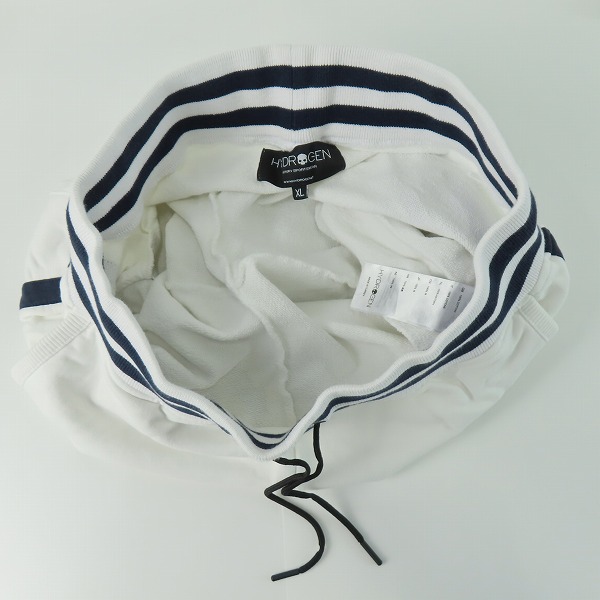 実際に弊社で買取させて頂いたHYDROGEN/ハイドロゲン New York 88 スカル/スター ジップアップパーカー/ショートパンツ セットアップ L/XLの画像 7枚目