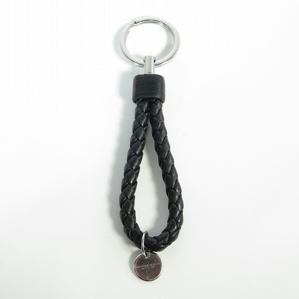 実際に弊社で買取させて頂いたBOTTEGA VENETA ボッテガヴェネタ レザー キーチェーン/キーホルダーの画像 1枚目