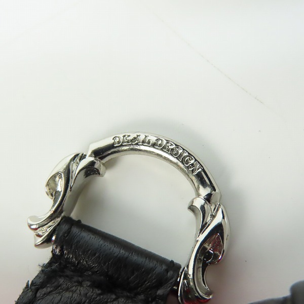 実際に弊社で買取させて頂いたDEAL DESIGN/ディールデザイン レザーグローブ グローブホルダー付きの画像 5枚目