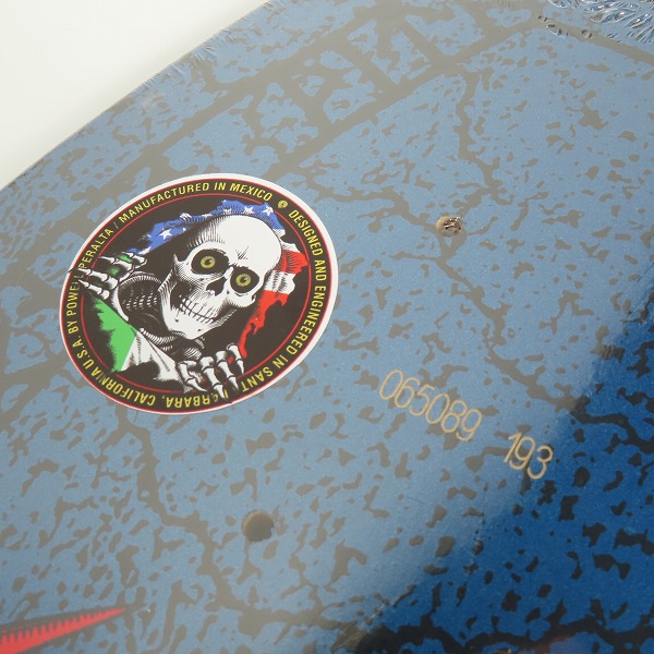 実際に弊社で買取させて頂いた【未開封】POWELL PERALTA/パウエル ペラルタ ウェリンダーノルディック スカル ブルー スケートボード/デッキ の画像 5枚目