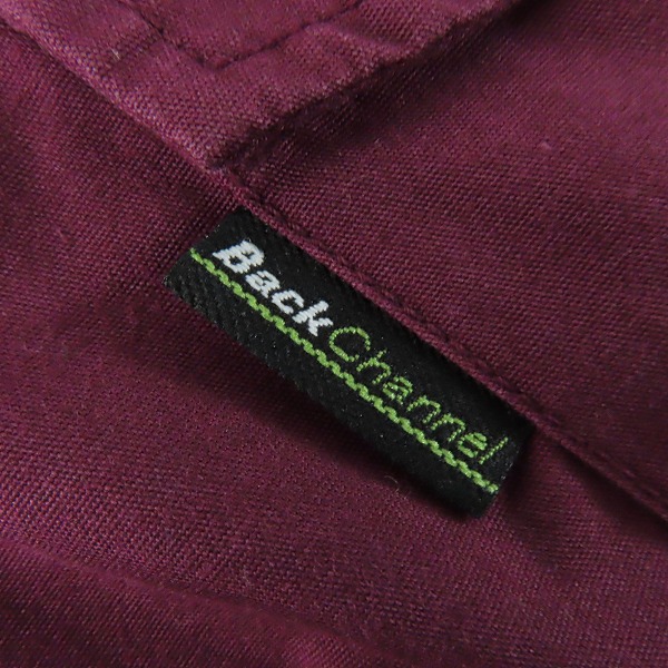 実際に弊社で買取させて頂いたBack Channel/バックチャンネル 長袖 ワークシャツ/Lの画像 5枚目