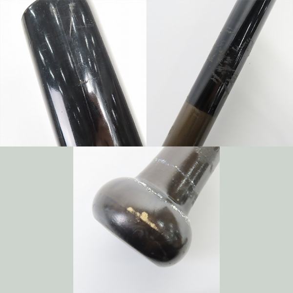 実際に弊社で買取させて頂いたZETT/ゼット PROSTATUS/プロステイタス A.MURAMATSU/NPBマーク 硬式用 木製バット BWT14200Pの画像 7枚目