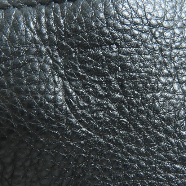 実際に弊社で買取させて頂いたHTC/エイチティーシー レザー ショルダー サコッシュ バック ブラックの画像 3枚目