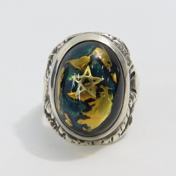 実際に弊社で買取させて頂いたALEX STREETER/アレックスストリーター エンジェルハートリング ギャラクシーシリーズ EARTH/アース 23号の画像 1枚目