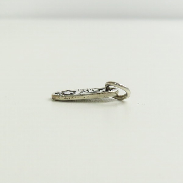 実際に弊社で買取させて頂いたBWL/ Bill Wall Leather/ビルウォールレザー ロゴプレートペンダントトップの画像 3枚目