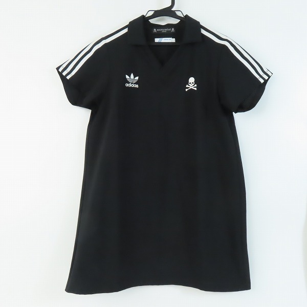 実際に弊社で買取させて頂いたadidas×mastermind/アディダス×マスターマインド  ポロシャツ ゲームシャツ/Lの画像 1枚目