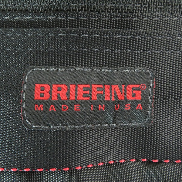 実際に弊社で買取させて頂いたBRIEFING/ブリーフィング 2WAY ショルダーバッグの画像 4枚目