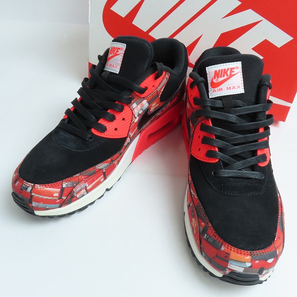 実際に弊社で買取させて頂いたNIKE×atmos/ナイキ×アトモス AIR MAX 90 PRNT エアマックス90 AQ0926-001 28.5
