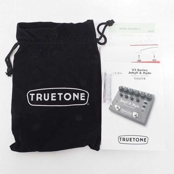実際に弊社で買取させて頂いたTRUE TONE/トゥルートーン V3 Jekyll & Hyde オーバードライブ + ディストーション エフェクター【動作確認済】の画像 8枚目