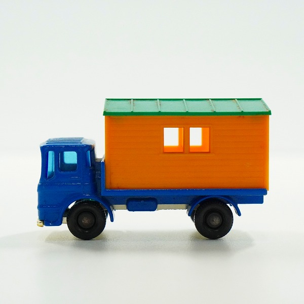 実際に弊社で買取させて頂いたMATCHBOX/マッチボックス No.60 TRUCK WITH SITE OFFICE/トラック ウィズ サイトオフィス ミニカーの画像 3枚目