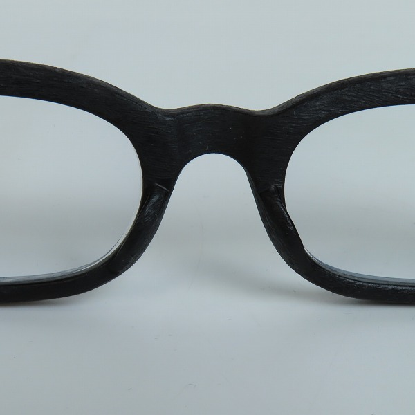 実際に弊社で買取させて頂いたEFFECTOR/エフェクター Crunch limited/クランチ ウッド/木目調 眼鏡/メガネフレームの画像 4枚目